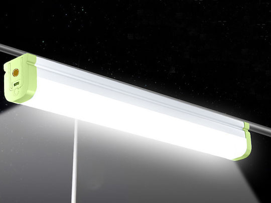 LED Магнитна Лампа Хладно Бяла 4 Режима На Осветление Синьо Червено Режим На Осветление Закачалка USB-C 31 X 5 X 6.5 См Зелено Бяло
