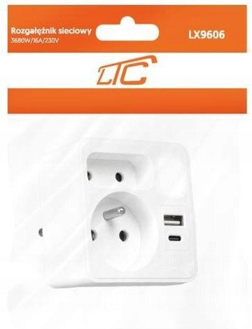 LTC Bandă de Alimentare cu USB-A și 1 USB-C