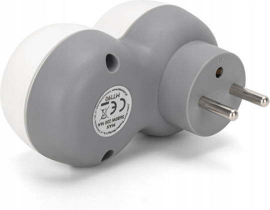 Montis Единичен Контакт с USB-A и USB-C