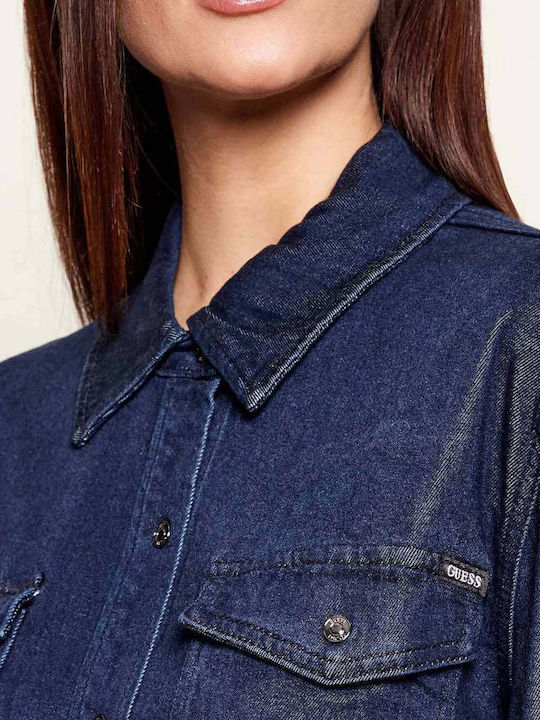 Long Sleeve Women's Shirt Blue