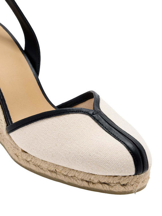 Summer Women's Platform Espadrilles Style Beige