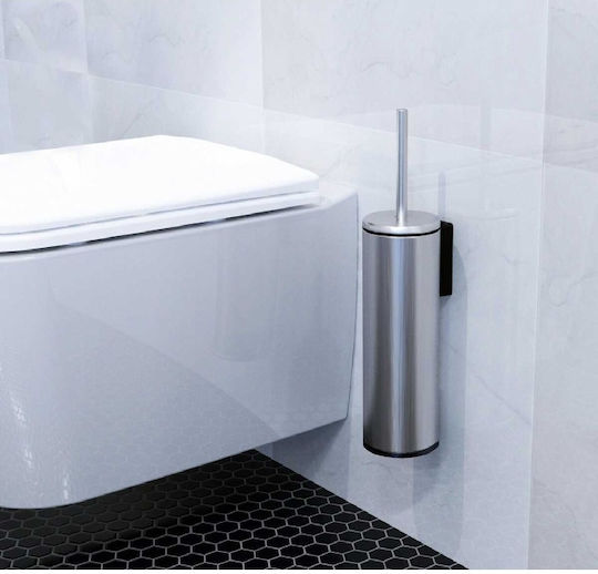 Raki Metallisches Toilettenbürste Badezimmer Mülleimer
