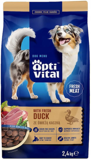 Perfect Fit 2.4kg Trockenfutter für Erwachsene Hunde mit Ente