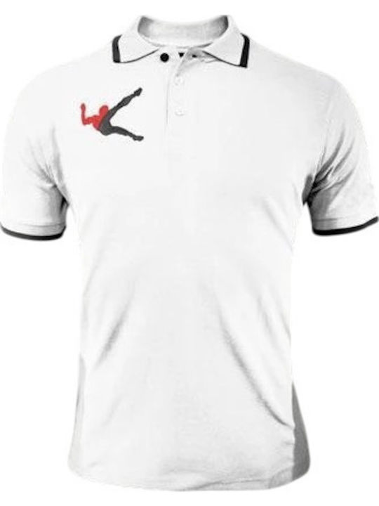 Olimpia PR104 Polo Αθλητικό T-shirt Λευκό