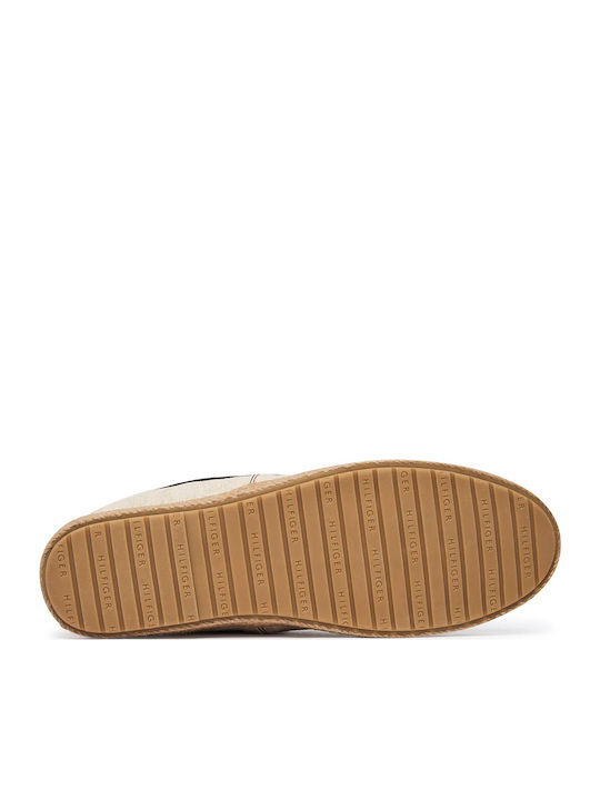 Fabric Men's Espadrilles in Beige Colour
