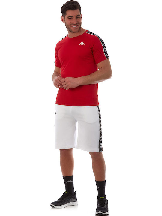 222 Banda Coen Slim Αθλητικό T-shirt Κόκκινο