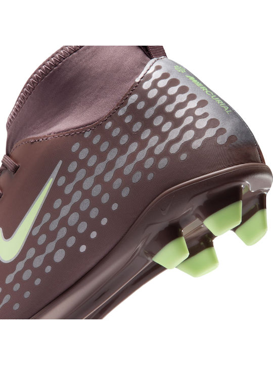 Mercurial Superfly 10 Club kylian Mbappé FG/MG Παιδικά Ποδοσφαιρικά Παπούτσια με Τάπες Κόκκινα