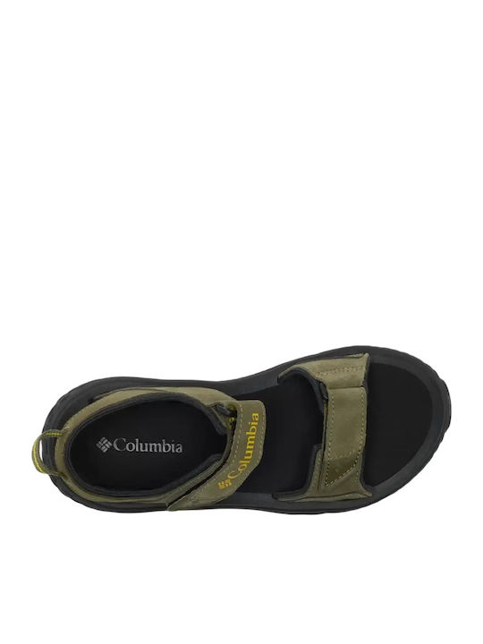 Konos Hiker 2-strap Ανδρικά Σανδάλια σε Πράσινο Χρώμα