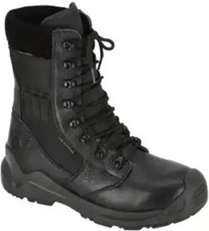 Sapir Cizme Militare De Piele Negre
