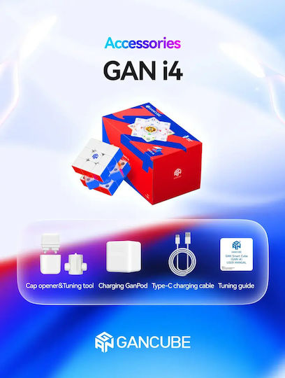 Gancube Μαγνητικός Κύβος Ταχύτητας 3x3 για 12 Ετών