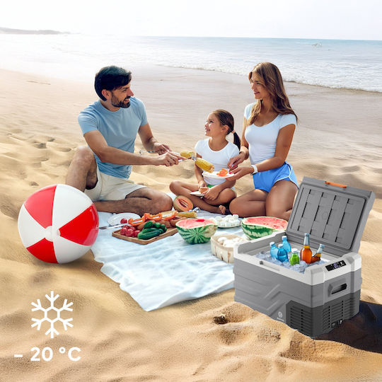 Peme Quest 30 Φορητό Ψυγείο Θερμοηλεκτρικό 26.8lt Πορτοκαλί