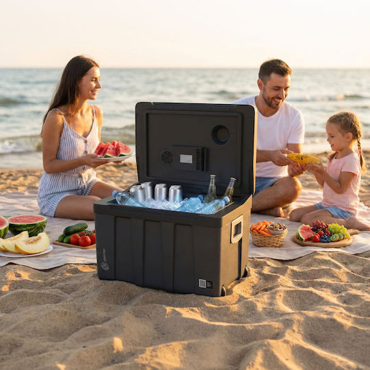 Peme Essential Portable Fridge 46.5L Black