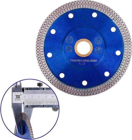Diamond Schleifscheibe Zola Keramikfliesen Gresie Sinterscheibe Durchmesser 125 Mm 12200 Rpm Blau