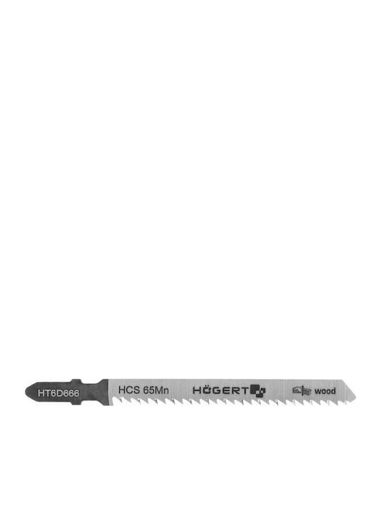 Set 5 Lame Pentru Fierăstrău Pendular Electrice Hogert 10tpi 100mm Ht6d666