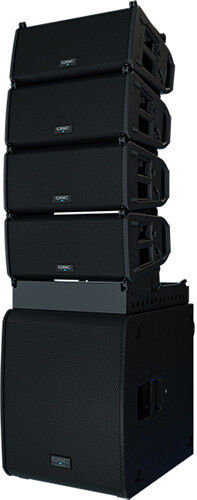 QSC LA108 Active PA Speaker 1300W With 8" Woofer