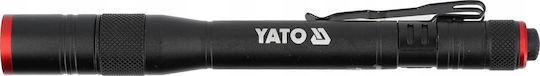Yato Презареждащ се Фенер LED с Максимална Яркост 500lm Flashlight