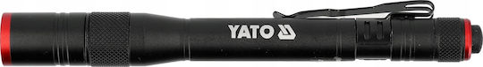 Yato Презареждащ се Фенер LED с Максимална Яркост 500lm Flashlight