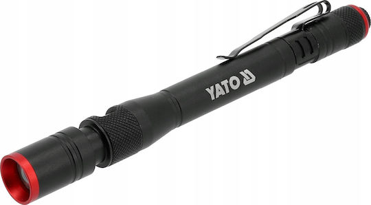 Yato Презареждащ се Фенер LED с Максимална Яркост 500lm Flashlight
