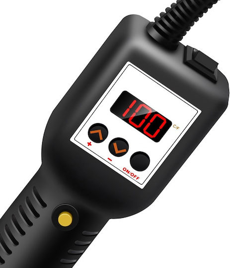 Stație de Lipit cu Aer Cald Zola Temperatură Reglabilă 100-480℃ 700w Debit 120l/min Afișaj Led Mâner Antiderapant Negru Galben