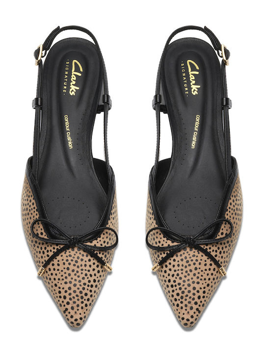 Sensa15 Bow Women's Ballerina Shoes in Brown Colour