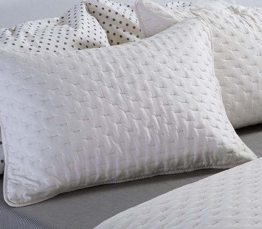 Nef-Nef Homeware Adelle Tagesdecke Halbdoppel Mikrofaser Ecru 180x240cm