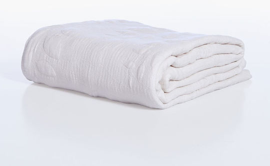 Nef-Nef Homeware Emily Coverlet Double Cotton Ecru 230x240cm