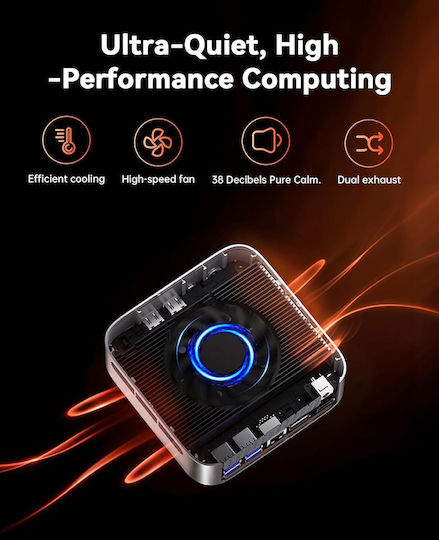 Acemagic Mini PC (Ryzen 7 6800H/16GB DDR5/512GB SSD/W11 Pro)