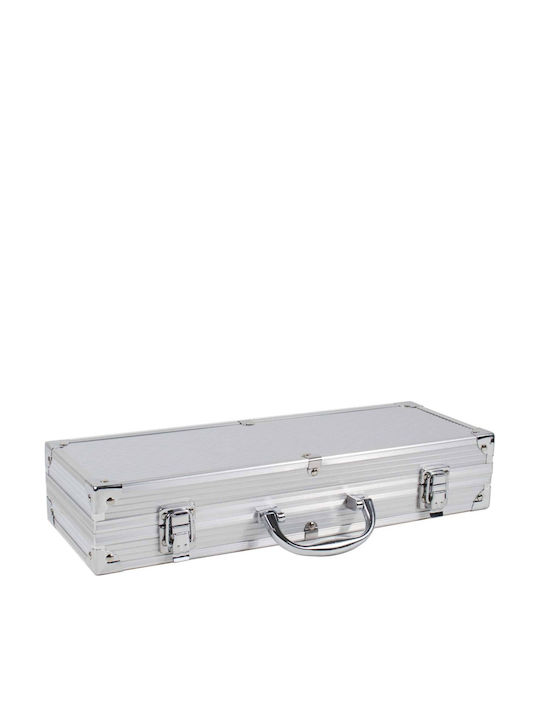 Set Accesorii Grătar 5 Piese Cutie Aluminiu 844