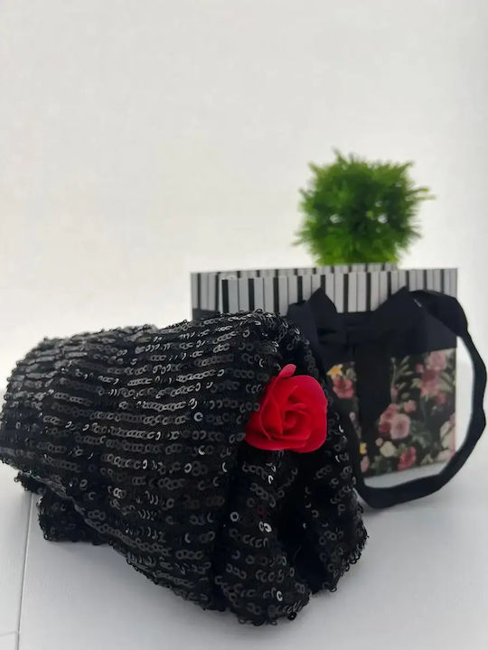 Γυναικεία Μπλούζα με Φερμουάρ Floral Μαύρη