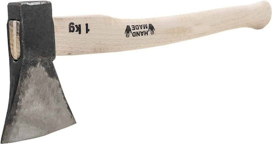 4964 Τσεκούρι Σχισίματος Μήκους 50.5cm και Βάρους 1kg με Ξύλινη Λαβή