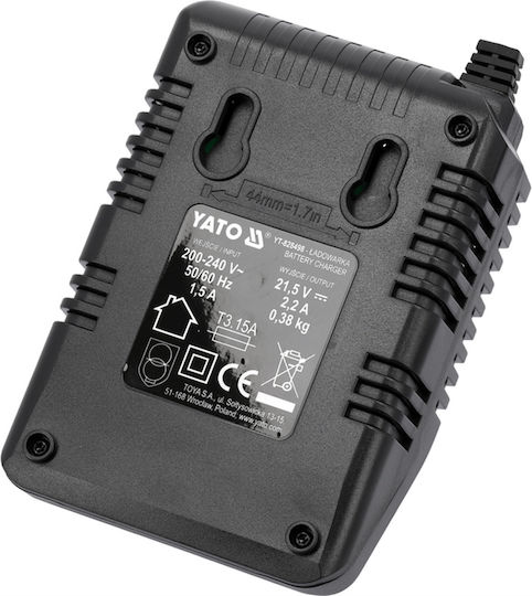 Yato YT-828073 Безчетков Гайковерт На Батерия 18V 1x6Ah с Удължител 1/2" и 3/4"