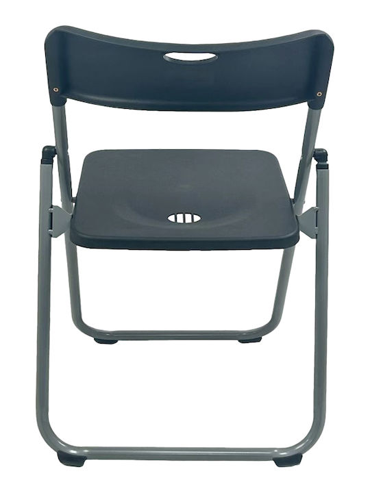 Catering Polypropylene Chair Edison Black 38x49x73cm