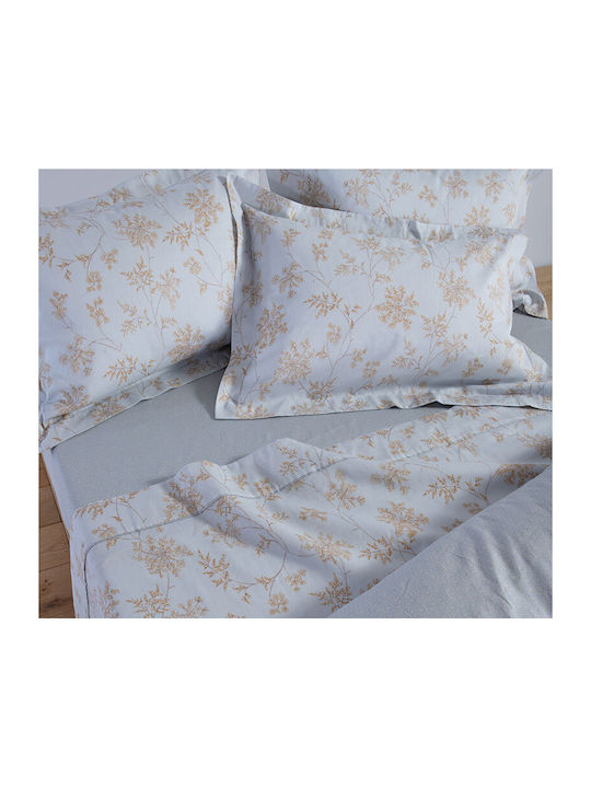 Nef-Nef Homeware Foxy Bettlaken King Size 270x280cm Blau (4 Stück)