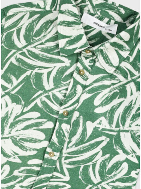 Kids Floral Short-Sleeved Multicolour Shirt