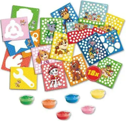 Ses Creative Paw Patrol Fingerprint Paint Art 14082 173996 8710341140823
