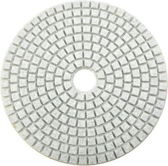 Set 10 Discuri De Șlefuire Cu Diamant Zola 80 Mm Diametru 3000 Granulație Prindere Velcro Plăci Piatra Ceramică Marmură Plăci Acoperiș Teracotă Utilizare Uscată Și Umedă Alb