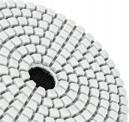 Set 10 Discuri De Șlefuire Cu Diamant Zola 80 Mm Diametru Granulație 2000 Prindere Velcro Plăci Piatra Ceramică Marmură Plăci De Acoperiș Teracotă Utilizare Uscată Și Umidă Alb