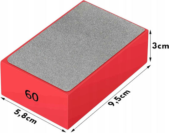 Set 4 Abrasive Sponges Zola Grits 60 100 200 400 Sanding Hard Materials
