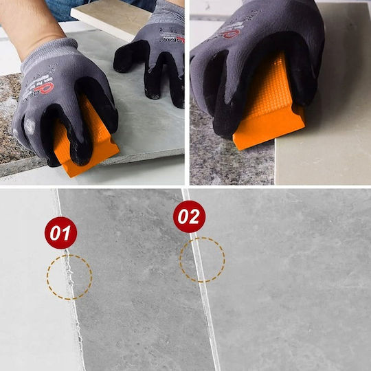 Abrasive Sponge Zola Grit 100 Sanding Hard Materials Orange