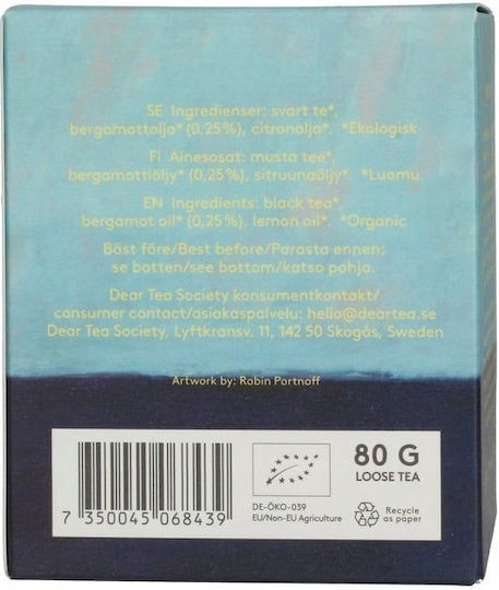 Liebe Tea Society Lose Schwarz Tee Earnest Earl 80 G