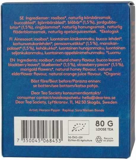 Liebe Tea Society Loser Rooibos Tee Mellow Mr Bloom 80 G