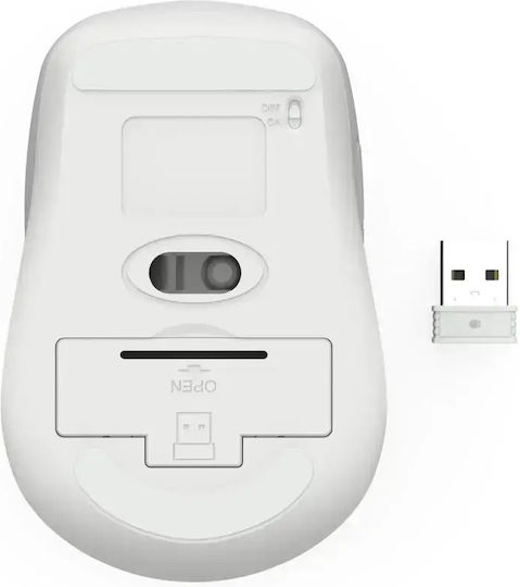 HAMA WM-450 Ασύρματο Bluetooth Ποντίκι Λευκό