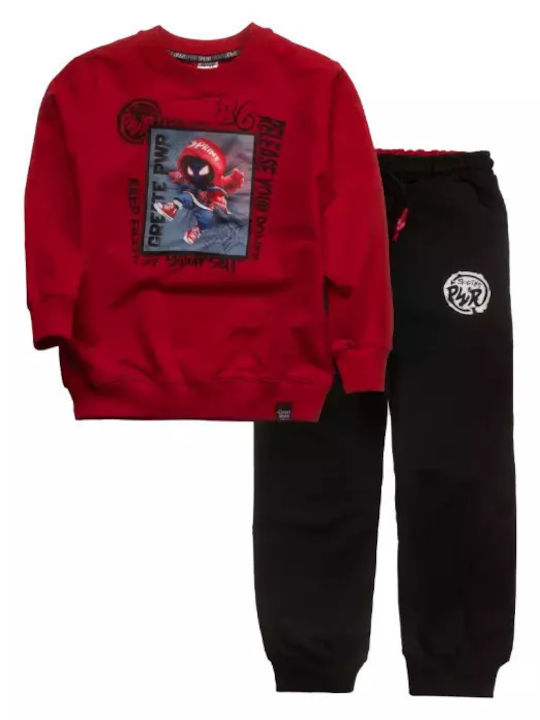 Kinder Sweatpants Set - Jogginganzug Red 2Stück