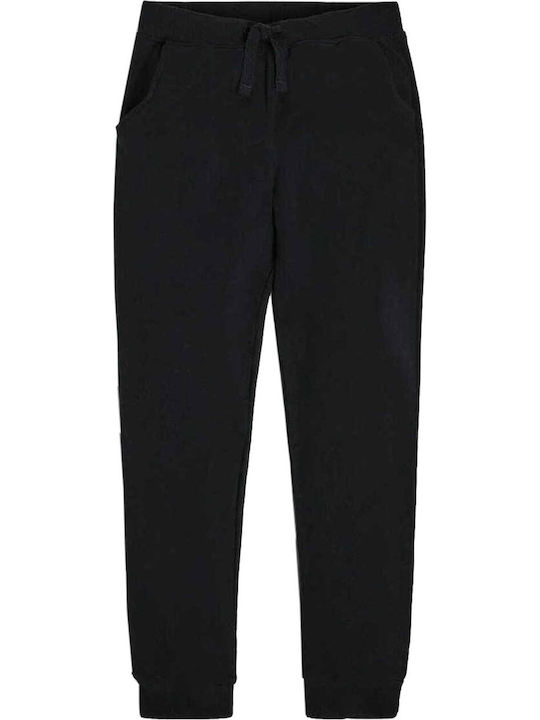Aktives Kinder Trainingsanzug Jogginghose Schwarz
