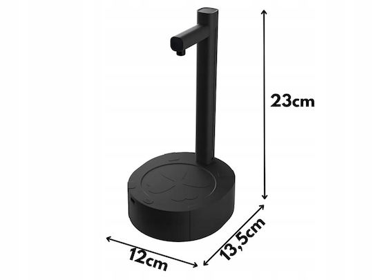 Verk Group Water Pump Kitchen Battery Powered Silicone Length 23cm Silver
