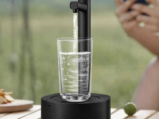 Verk Group Water Pump Kitchen Battery Powered Silicone Length 23cm Silver