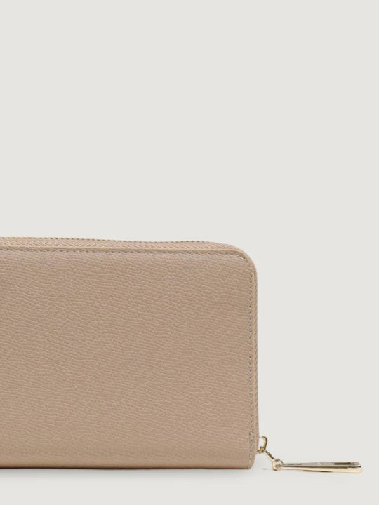 Große Damenbrieftasche Beige