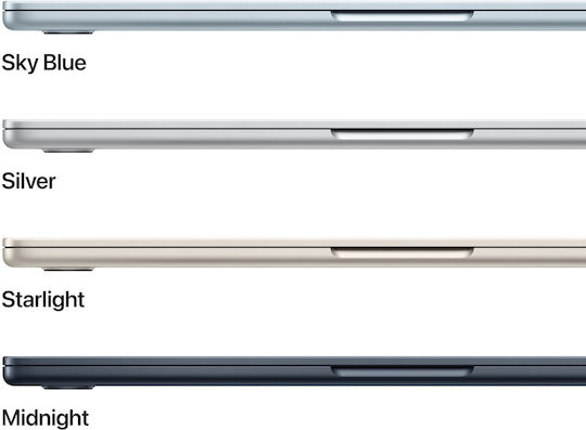 Apple MacBook Air 15.3" IPS Retina Display (M5-10-Core/16GB/512GB SSD/10-Core GPU) Silver (UK Keyboard)