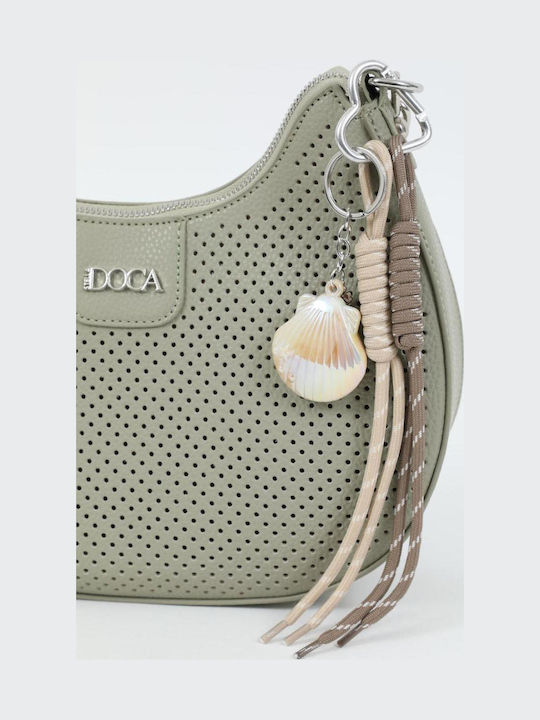 Keychain Bag Charm Beige 82159