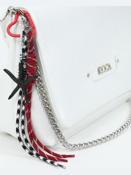 Μπρελόκ Bag Charm Μαύρο Κόκκινο 82135